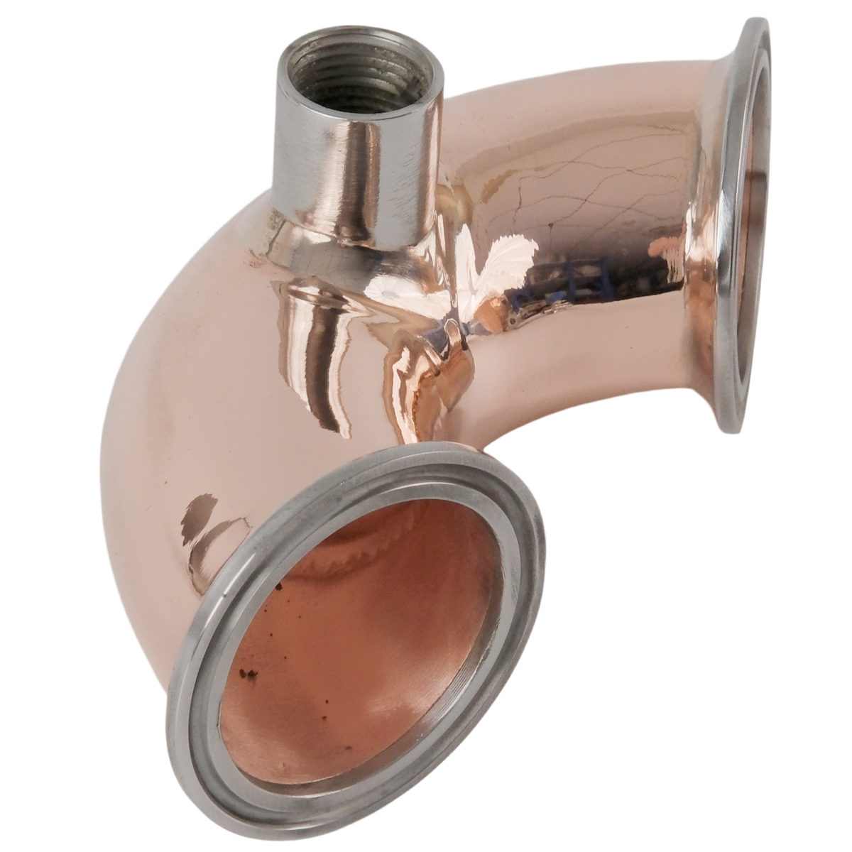 Copper Elbow Tri Clamp 135 Degree with 1/2 inch Female NPT