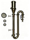 Stainless steel carbon filter / Charcoal filter for alcohol distillation