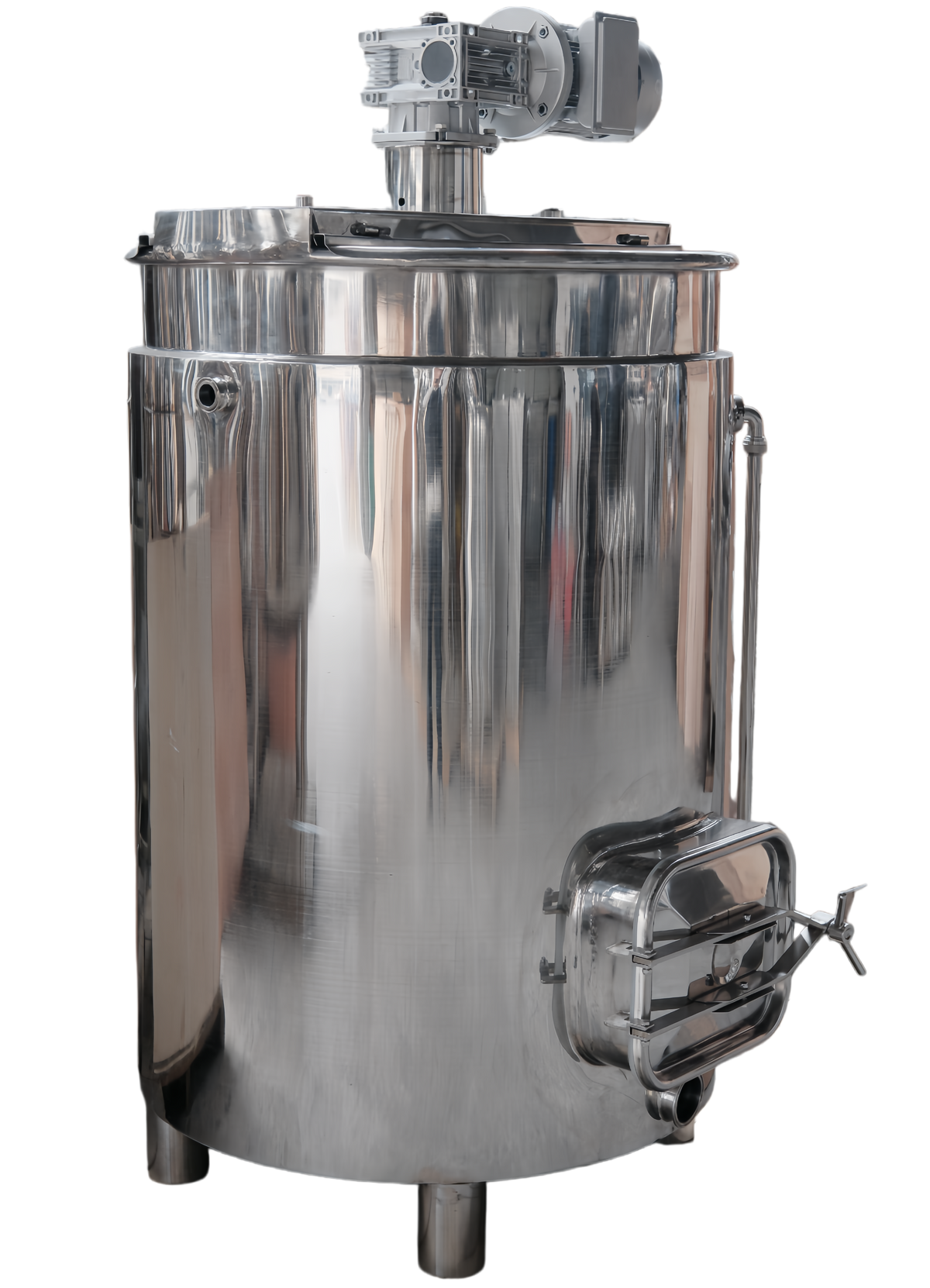Jacketed Mash Tun with Flip Cover