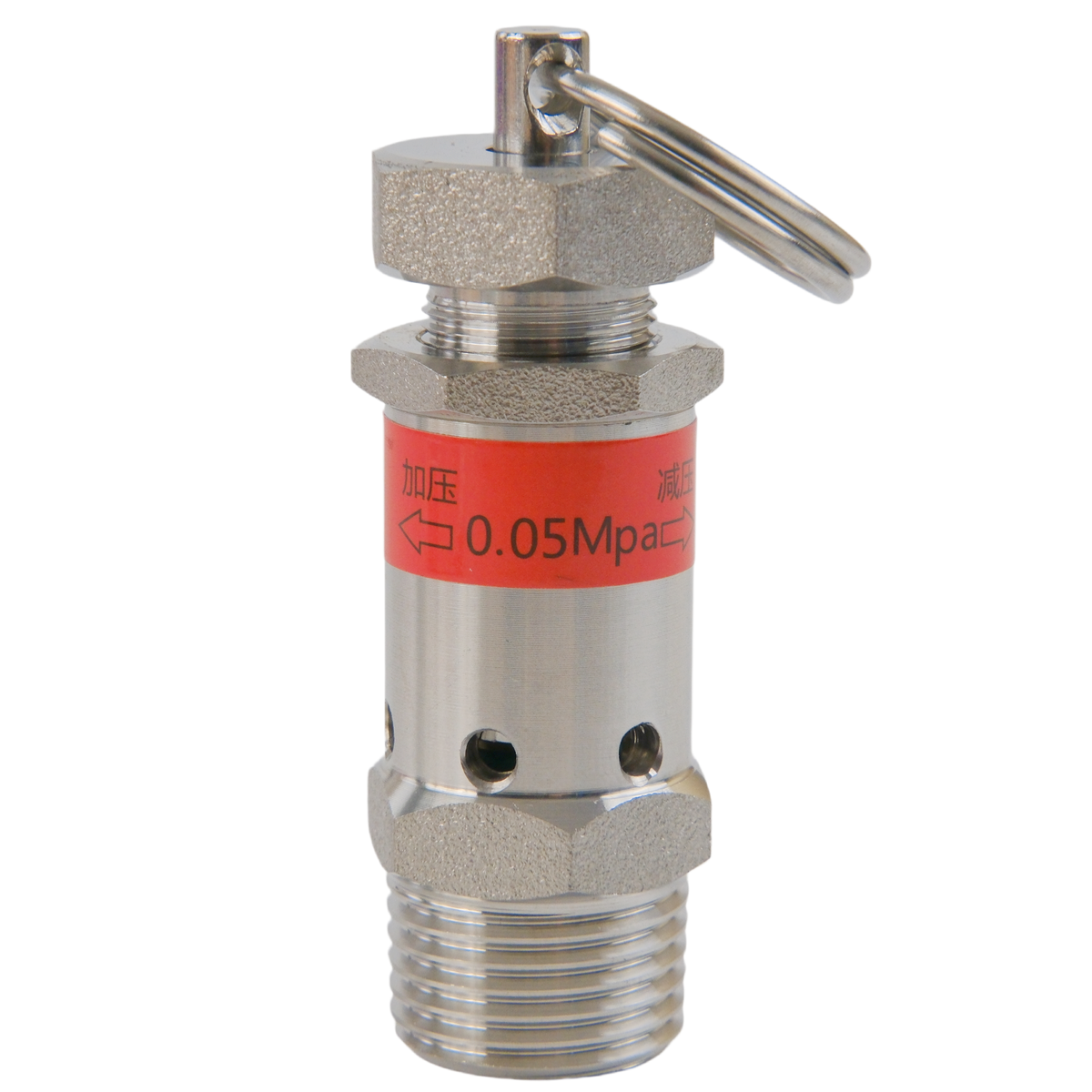 Stainless Steel Pressure Relief Valve 1/2" NPT