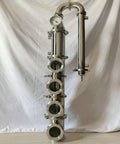 custom listing-4 inch 6 plates ss flute column with perforated plates