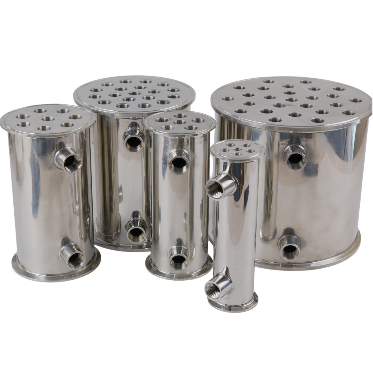 Stainless Steel Dephlegmators (8" L)