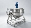 Jacketed Tilt Kettle with Agitator