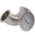 Stainless Steel Tri Clamp 90 Deg Elbow with 1/2 FNPT