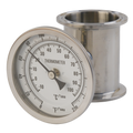 Tri Clamp Spool with 1/2 inch FNPT / Thermometer Kit